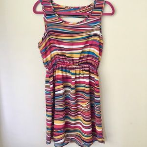 Bright patterned sundress